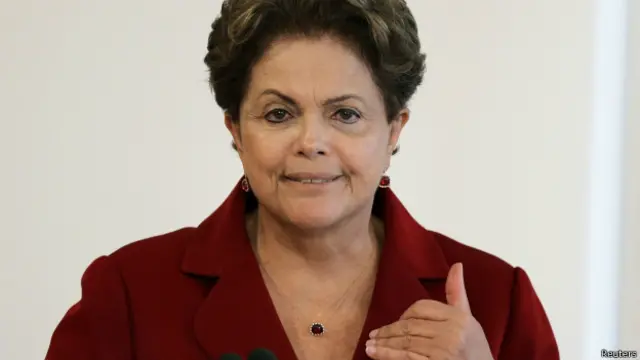 Presidenta brasileña, Dilma Rousseff.