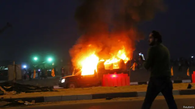La violencia tuvo lugar antes del encuentro entre el Zamalek y el club ENPPI.