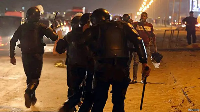 قالت الشرطة إنها لم تستخدم الرصاص