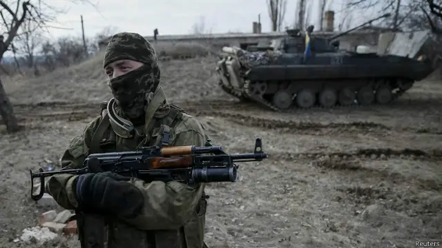 En los últimos, Debaltseve se ha convertido en el escenario de la guerra entre los separatistas y las fuerzas leales a Kiev.