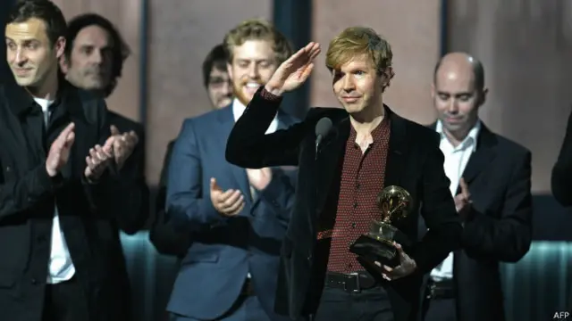 Beck ganó el mejor álbum del año por delante de los favoritos Sam Smith y Beyoncé.