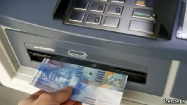 Cajero automático en Zurich