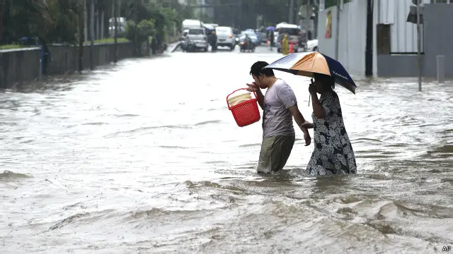 Curah hujan terlalu tinggi, aliran permukaan pun kencang.