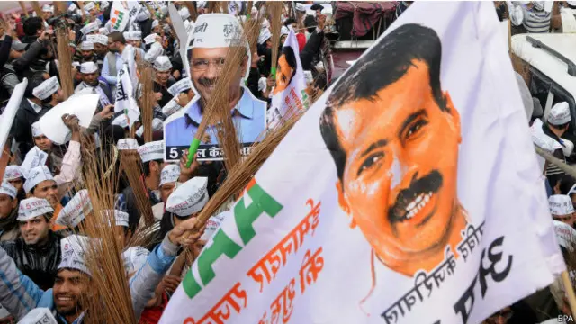 आम आदमी पार्टी के समर्थक