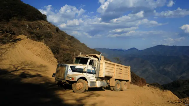 墨西哥米却肯州阿吉利亚一处矿区（资料图片）