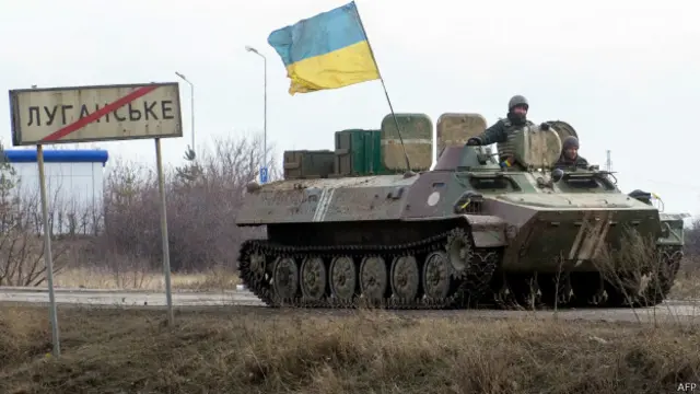 Dentuman mortir terdengar di Kota Donetsk dan Luhansk, di Ukraina bagian timur.