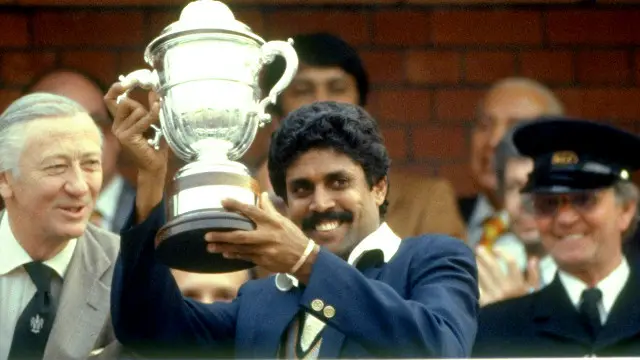 بھارت نے 1983 میں ویسٹ انڈیز کو ہرا کر پہلی بار ورلڈ کپ جیتا