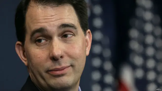 Ông Scott Walker nổi tiếng về các cuộc đụng độ với nghiệp đoàn lao động