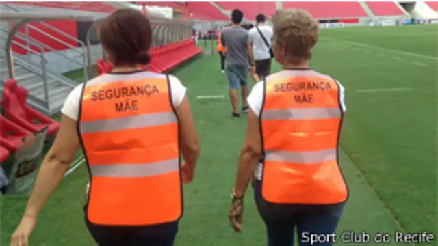 Las mujeres contratadas son madres de aficionados del Sport Recife.