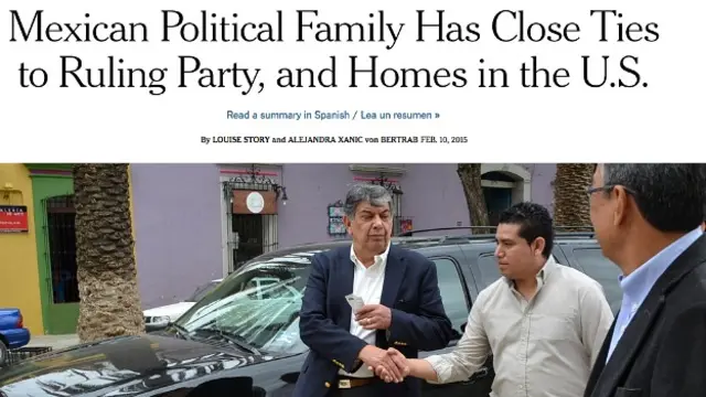 El artículo forma parte de una serie que, según el New York Times, lleva un año en investigación.