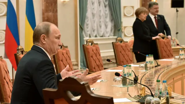Мінськ, переговори, Нормандська четвірка, Порошенко, Путін, Меркель, Олланд, Донбас, АТО
