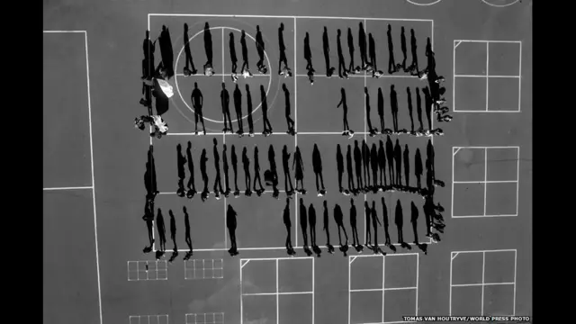 Двор школы в Калифорнии