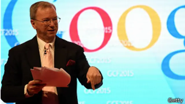 Eric Schmidt, presidente de Google