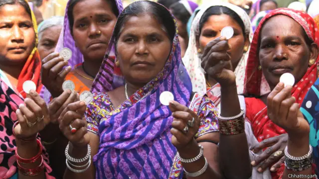 छत्तीसगढ़, पंचायत चुनाव,नकली सिक्के