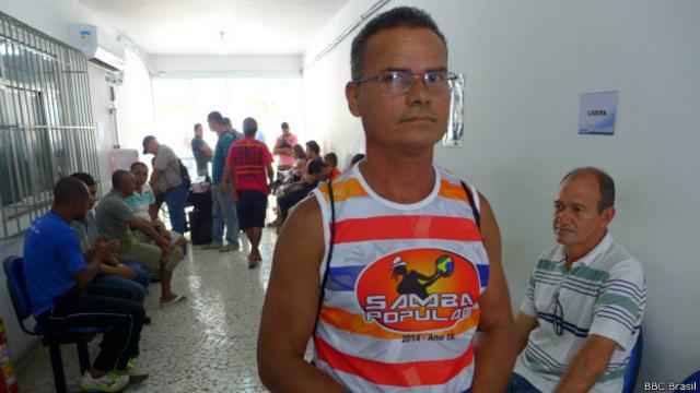 Baiano, Marco Aurélio dos Santos Souza diz que trabalhadores foram abandonados e que só resta protestar