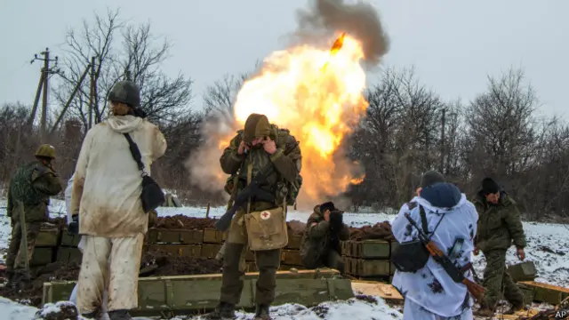 Сепаратисты на востоке Украины