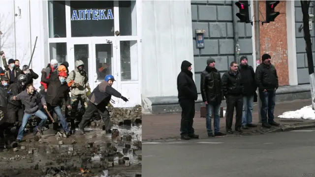 18 февраля 2014 года. Угол Шелковичной и Институтской.