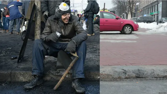 Угол Институтской и Крещатика.