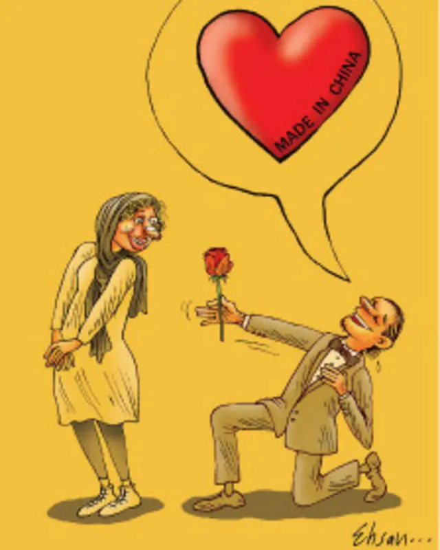 روز عاشقان، کارتون احسان گنجی، بی قانون