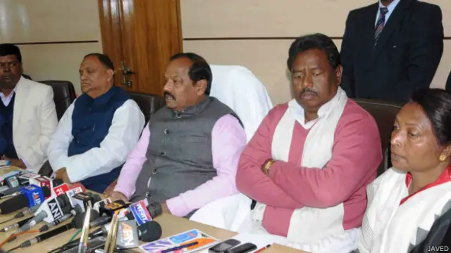 रघुवर दास कैबिनेट के साथ