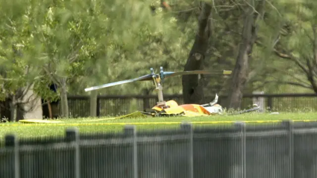 Helcoptero caido