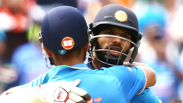 शिखर धवन और कोहली