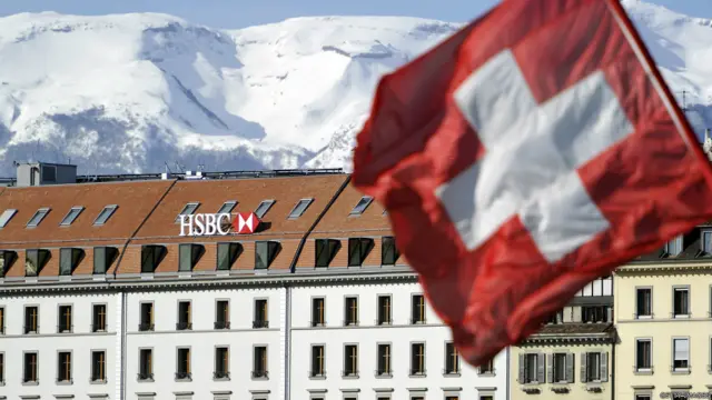 瑞士日内瓦汇丰私人银行标志（9/2/2015）