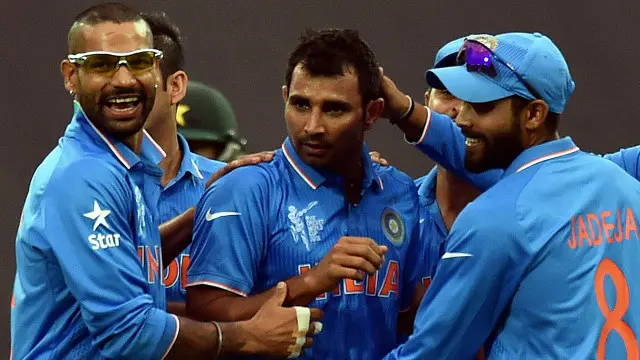 محمد شامی نے چار وکٹیں لے کر بھارت کی فتح میں اہم کردار ادا کیا