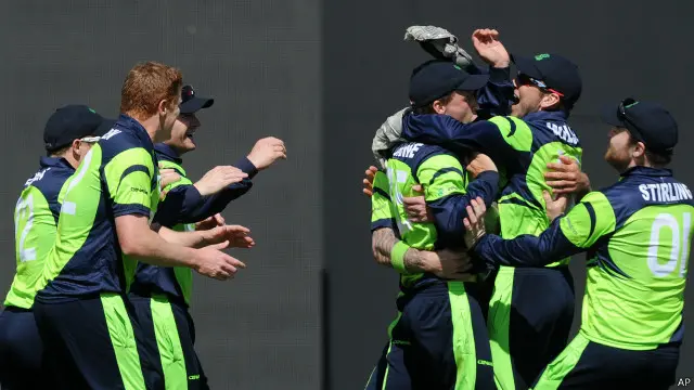 آئرش بولروں نے ابتدا میں عمدہ بولنگ کی