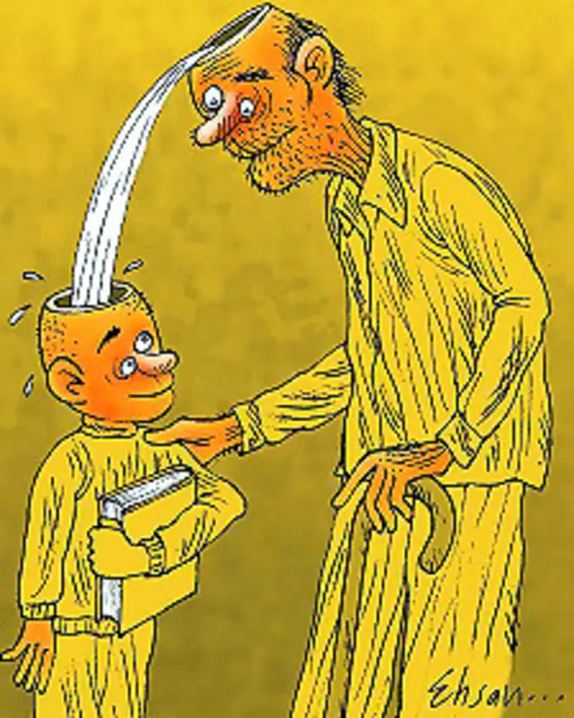 کارتون احسان گنجی، بی قانون