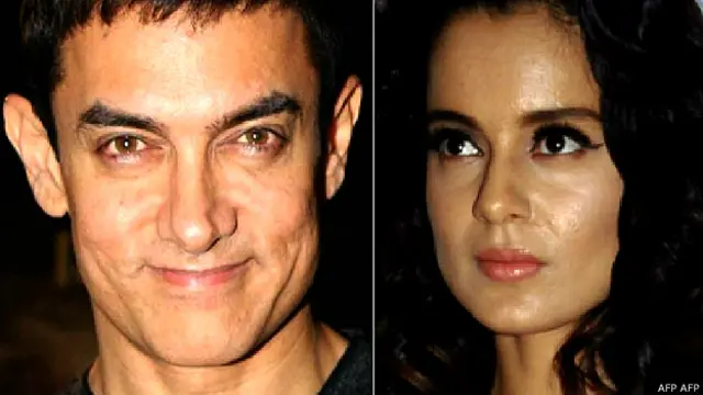 कंगना रनौत और आमिर ख़ान