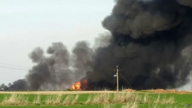 القوات الكردية استعادت بعض الأراضي من تنظيم الدولة بالقرب من كركوك شمالي العراق