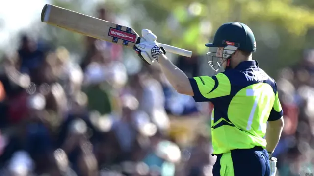 ویسٹ انڈیز نے میچ میں آئرلینڈ کو فتح کے لیے 305 رنز کا ہدف ملا جو اس نے چھ وکٹوں کے نقصان پر 46ویں اوور میں حاصل کر لیا۔آئرلینڈ کے نیل او برائن نے 11 چوکوں کی مدد سے 79 رنز بنائے اور ناٹ آؤٹ رہے۔