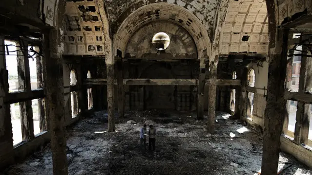 Ataque contra iglesia Amba Moussa en Minia en 2013
