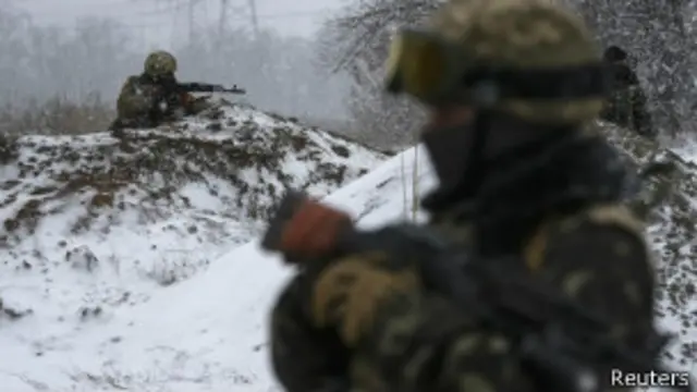 Debaltseve မြို့ အနီး တိုက်ပွဲတွေက အပစ်ရပ် သဘောတူညီမှုကို ခြိမ်းခြောက်နေ