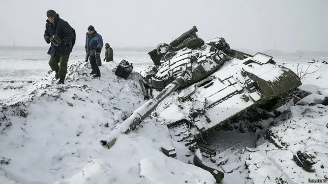Подбитый танк