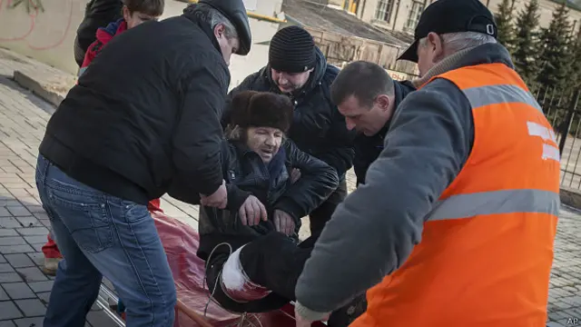 "Скорая помощь" в Донецке