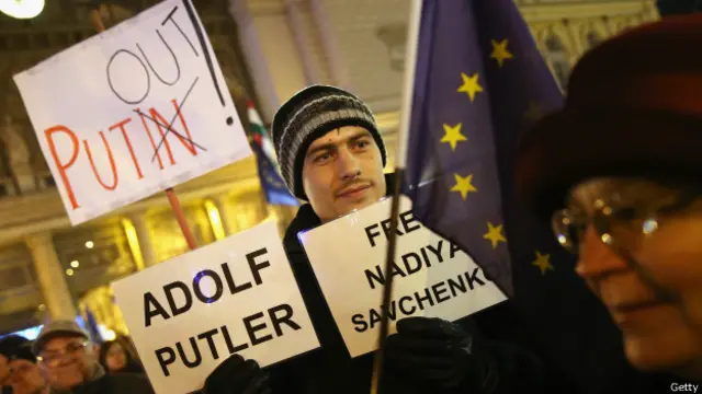 Демонстрация в Будапеште