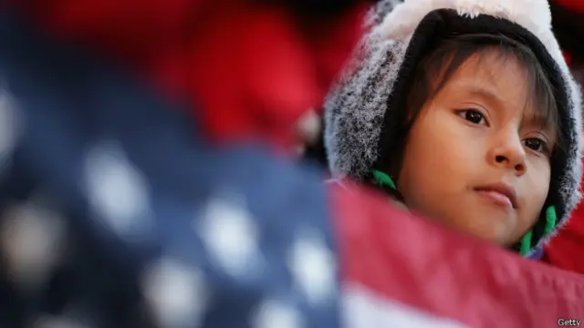 Niña inmigrante en EE.UU.