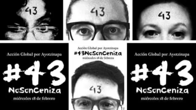 La de la ceniza, no es la primera iniciativa lanzada en redes sociales para exigir justicia por los estudiantes de Ayotzinapa.