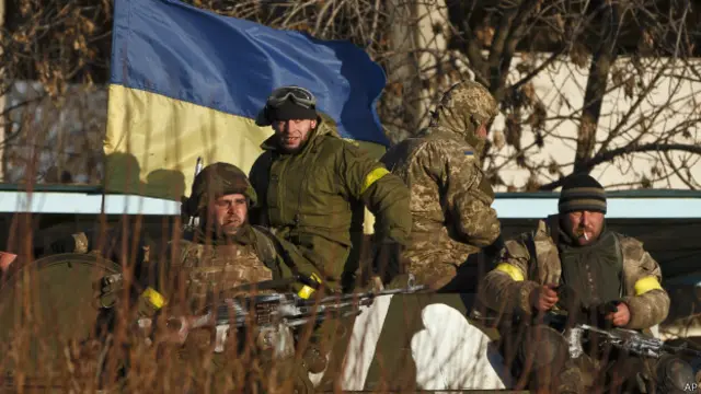 Украинские военнослужащие