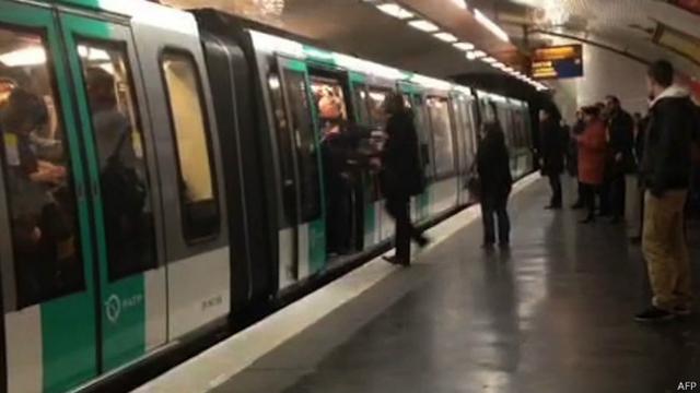 Инцидент в парижском метро