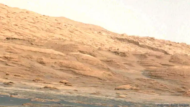 Гора Шарп на Марсе