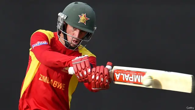 زمبابوے کے لیے شان ولیمز نے نصف سنچری بنائی