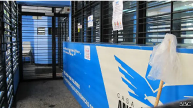 Casa de cambio cerrada