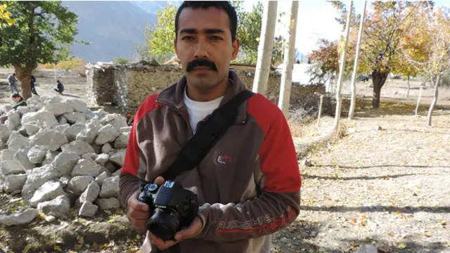 احمد کو برفانی چیتے کی فلم بنانے کا جنون کی حد تک شوق تھا