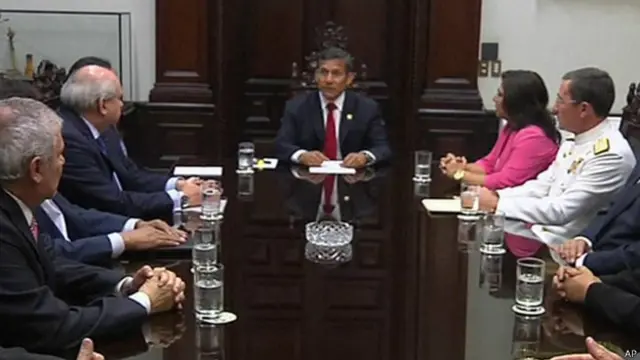 Ollanta Humala en Consejo de Estado