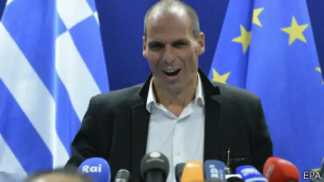 Ministro de Finanzas griego.