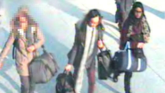 Tiga gadis remaja Inggris yang minggat untuk bergabung dengan ISIS di Suriah