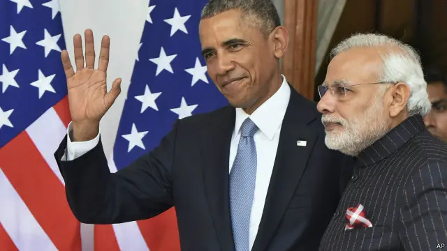 मोदी संग ओबामा